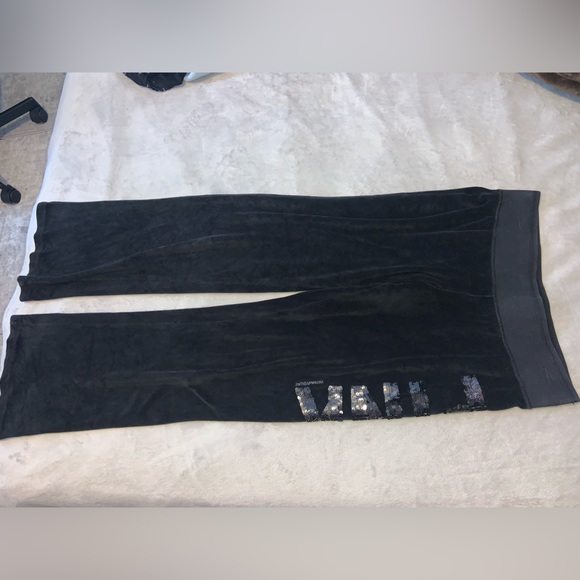 Victoria’s Secret PINK velour sweatpants - Picture 2 of 3